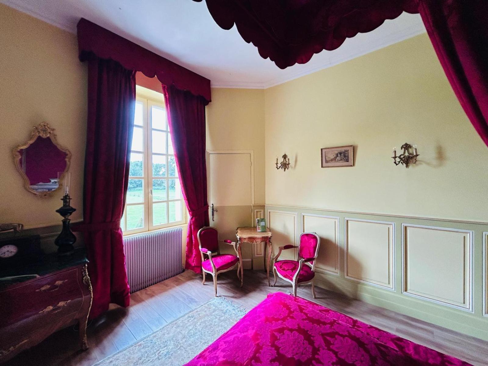 Domaine De L'Orangerie Du Chateau De Motteville Chambres D'Hotes Szoba fotó