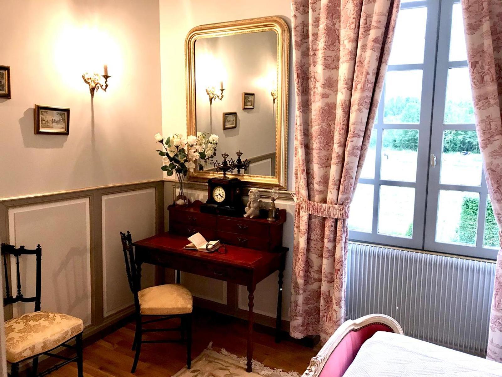 Domaine De L'Orangerie Du Chateau De Motteville Chambres D'Hotes Szoba fotó