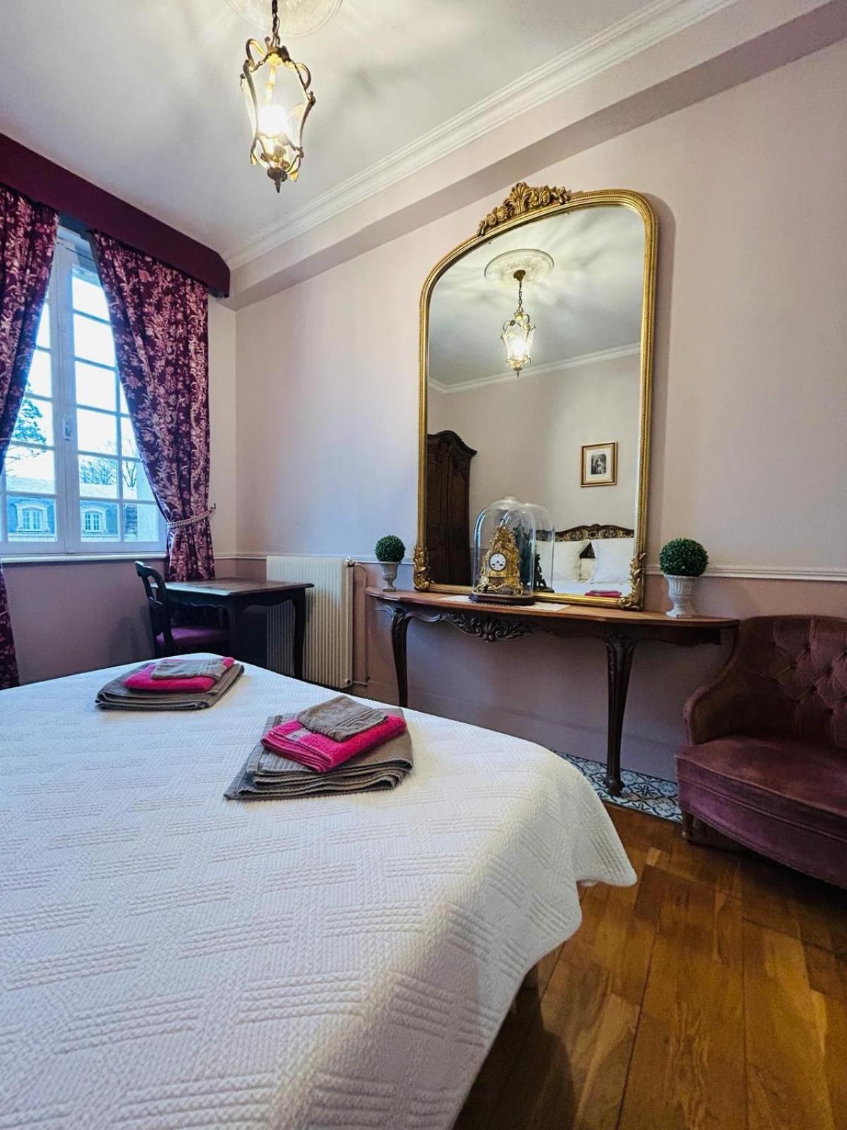 Domaine De L'Orangerie Du Chateau De Motteville Chambres D'Hotes Szoba fotó