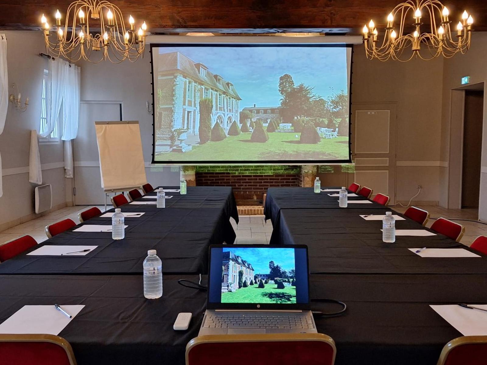 Domaine De L'Orangerie Du Chateau De Motteville Chambres D'Hotes Kültér fotó